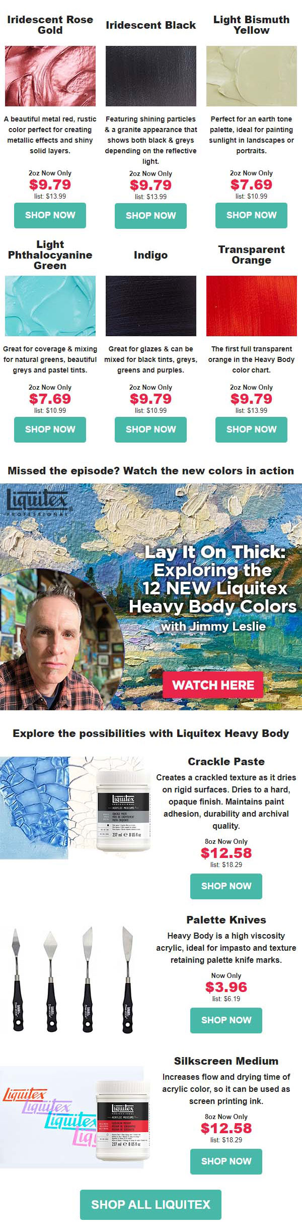 Liquitex email April 2022 b